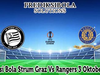 Prediksi Bola Strum Graz Vs Rangers 3 Oktober 2025