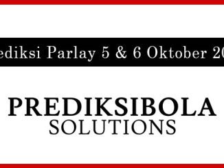 Prediksi Parlay Jitu 5 Dan 6 Oktober 2025