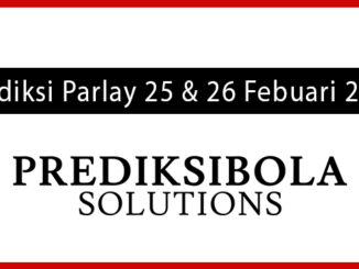 Prediksi Parlay Jitu 25 dan 26 Februari 2026