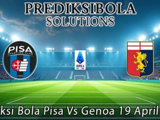 Prediksi Bola Pisa Vs Genoa 19 April 2026