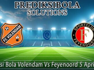 Prediksi Bola Volendam Vs Feyenoord 5 April 2026
