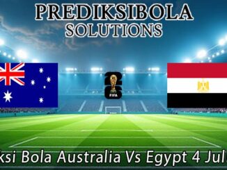 Prediksi Bola Australia Vs Egypt 4 Juli 2026