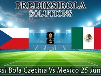 Prediksi Bola Czechia Vs Mexico 25 Juni 2026