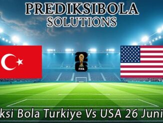 Prediksi Bola Turkiye Vs USA 26 Juni 2026