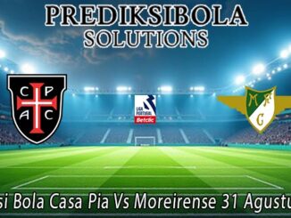 Prediksi Bola Casa Pia Vs Moreirense 31 Agustus 2026