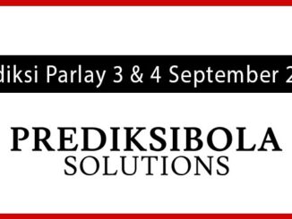 Prediksi Parlay Akurat 3 dan 4 September 2026